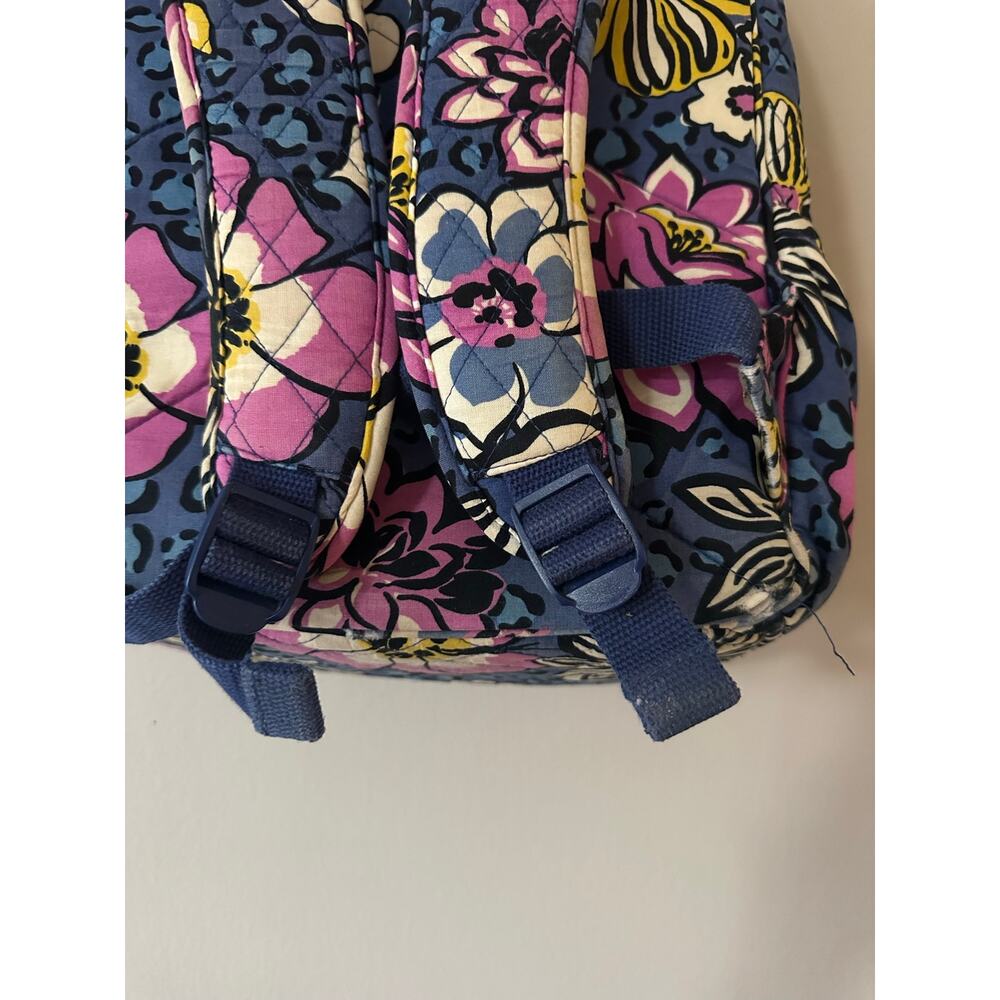 Vera Bradley Backpack in African Violet Print - Picture 7 of 8